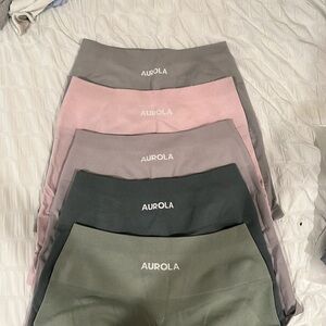Aurora scrunch shorts, price listed is for ALL